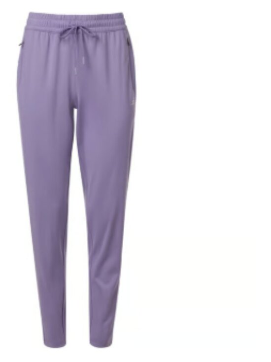 bcg Pants - BCG Women's Tech Knit Tapered Purple Pants Large